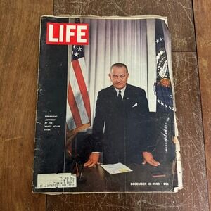 LIFE Magazine December 13 1963 President Johnson JFK‎ Memorial Vintage